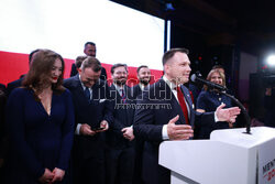Wieczór wyborczy Sławomira Mentzena