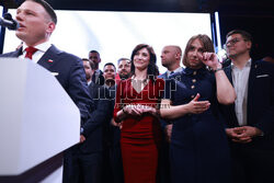 Wieczór wyborczy Sławomira Mentzena