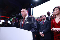 Wieczór wyborczy Sławomira Mentzena