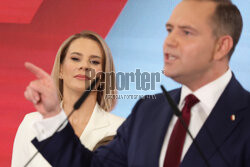 Wieczór wyborczy Karola Nawrockiego