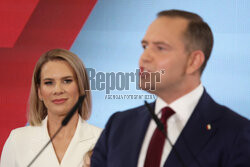 Wieczór wyborczy Karola Nawrockiego
