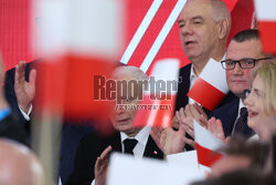 Wieczór wyborczy Karola Nawrockiego