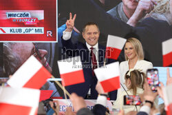 Wieczór wyborczy Karola Nawrockiego