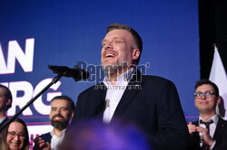 Wieczór wyborczy Adriana Zandberga