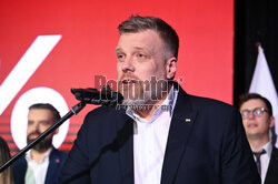 Wieczór wyborczy Adriana Zandberga