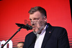 Wieczór wyborczy Adriana Zandberga