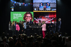 Wieczór wyborczy Magdaleny Biejat