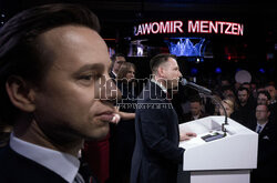 Wieczór wyborczy Sławomira Mentzena
