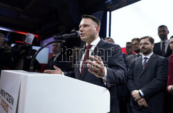 Wieczór wyborczy Sławomira Mentzena