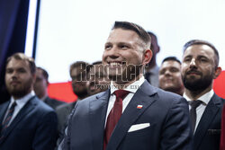 Wieczór wyborczy Sławomira Mentzena