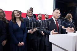 Wieczór wyborczy Sławomira Mentzena