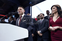 Wieczór wyborczy Sławomira Mentzena