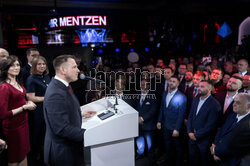 Wieczór wyborczy Sławomira Mentzena