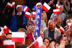 Wieczór wyborczy Rafała Trzaskowskiego