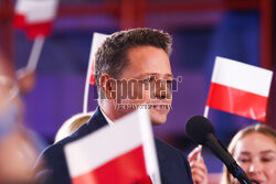 Wieczór wyborczy Rafała Trzaskowskiego