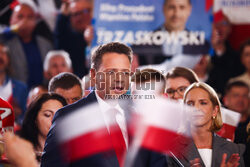 Wieczór wyborczy Rafała Trzaskowskiego