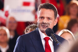 Wieczór wyborczy Rafała Trzaskowskiego