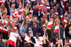 Wieczór wyborczy Rafała Trzaskowskiego