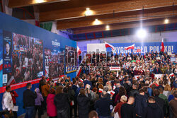 Wieczór wyborczy Rafała Trzaskowskiego