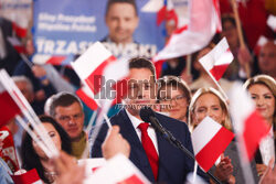 Wieczór wyborczy Rafała Trzaskowskiego