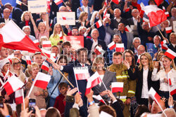 Wieczór wyborczy Rafała Trzaskowskiego