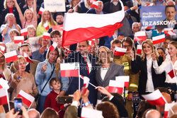 Wieczór wyborczy Rafała Trzaskowskiego