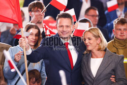 Wieczór wyborczy Rafała Trzaskowskiego