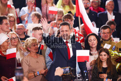 Wieczór wyborczy Rafała Trzaskowskiego
