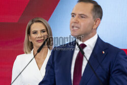 Wieczór wyborczy Karola Nawrockiego