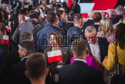 Wieczór wyborczy Karola Nawrockiego