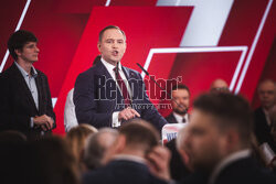 Wieczór wyborczy Karola Nawrockiego
