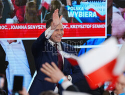 Wieczór wyborczy Karola Nawrockiego