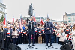 Konferencja Rafała Trzaskowskiego i Władyslawa Kosiniaka-Kamysza