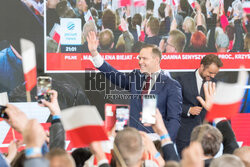 Wieczór wyborczy Karola Nawrockiego