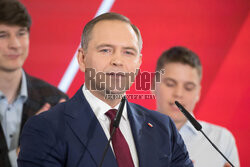 Wieczór wyborczy Karola Nawrockiego