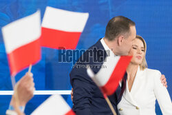 Wieczór wyborczy Karola Nawrockiego