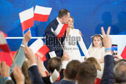 Wieczór wyborczy Karola Nawrockiego