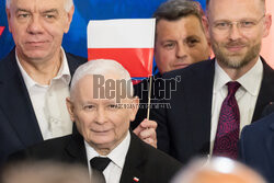 Wieczór wyborczy Karola Nawrockiego