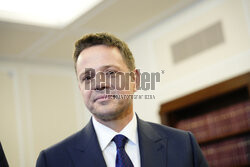 Spotkanie Rafała Trzaskowskiego z Szymonem Hołownią