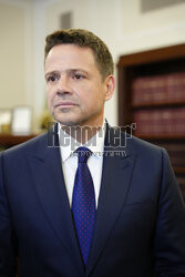 Spotkanie Rafała Trzaskowskiego z Szymonem Hołownią
