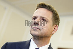 Spotkanie Rafała Trzaskowskiego z Szymonem Hołownią