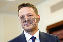 Spotkanie Rafała Trzaskowskiego z Szymonem Hołownią