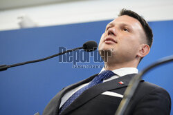 Konferencja Sławomira Mentzena w Sejmie