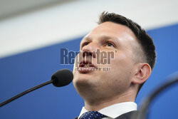 Konferencja Sławomira Mentzena w Sejmie