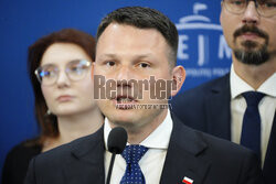 Konferencja Sławomira Mentzena w Sejmie