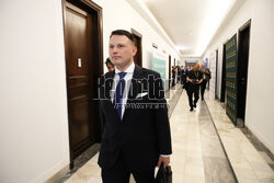 Konferencja Sławomira Mentzena w Sejmie