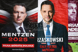 Plakaty wyborcze 2025