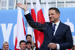 Rafała Trzaskowski w Sosnowcu 
