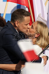 Rafała Trzaskowski w Sosnowcu 