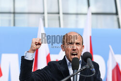 Rafała Trzaskowski w Sosnowcu 